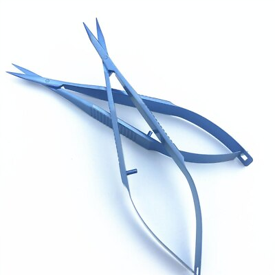 #ad 21mm Titanium Westcott Tenotomy Scissor blunt tips opthalmic instrument $17.25