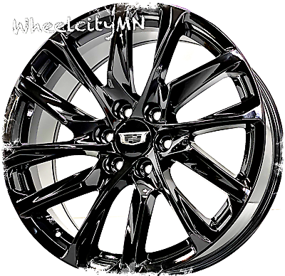 #ad 24quot; gloss black 2022 Cadillac Escalade Sport Platinum OE replica SSX rims 6x5.5 $1599.99