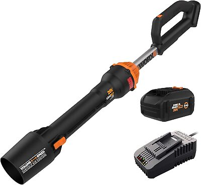 #ad WORX 20V Cordless Leaf Blower with Power Share Battery amp; Charger Included $142.50
