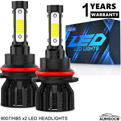 #ad 9007 LED Headlight Highamp;Low beam 2Pcs white combo For Chevry Cavalier 2000 2005 $24.99