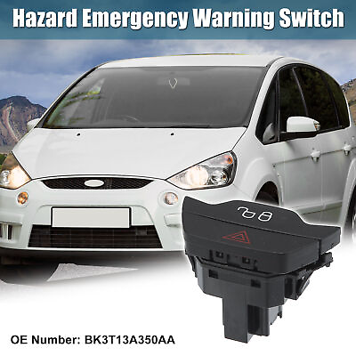 #ad Warning Light Switch Warning Flasher Switch No.BK3T13A350AA for Ford B Max $13.62