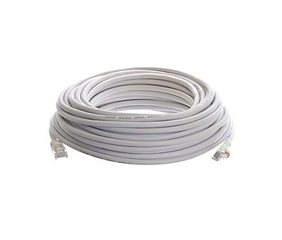 #ad 100FT 100 FT RJ45 CAT5 CAT 5 HIGH SPEED ETHERNET LAN NETWORK GREY PATCH CABLE $11.99