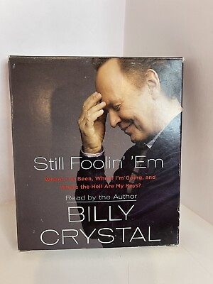 #ad STILL FOOLIN EM 7 DISC CD AUDIOBOOK BY BILLY CRYSTAL WHERE I#x27;VE BEEN I#x27;M GOING $13.99