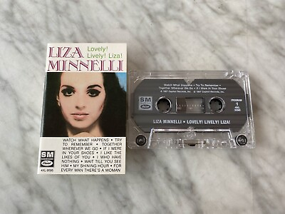 #ad Liza Minnelli Lovely Lively Liza CASSETTE Tape 1987 Capitol 4XL 9595 RARE OOP $10.49