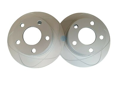 #ad Rear Slotted Disc Brake Rotors For Audi 100 A6 S6 Volkswagen Passat; 245mm $43.00