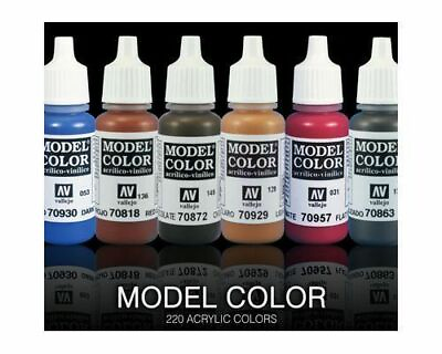 #ad Vallejo Model Color amp; Liquid Gold Acrylic Paint 17 ML Many to Choose From $3.59