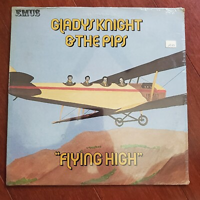 #ad Gladys Knight amp; The Pips Flying High Factory Sealed 33 Rpm Vinyl LP 1975 Soul $14.71
