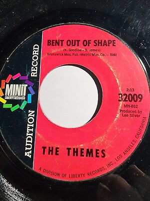 #ad The Themes “Bent Out Of Shape” 7” Vinyl MINIT GOOD F321 $20.00