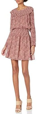#ad Joie Womens Lilianna Dress Ginger Size Small $63.09