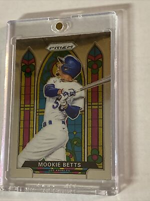 #ad 🎆2021 Panini Prizm Mookie Betts #SG 2 Stained Glass Los Angeles Dodgers🔥 $5.99