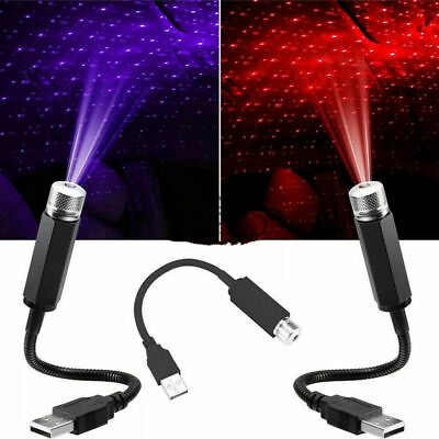 2PCS USB Durable Mini Star Projection Light LED Night Light for Festival Lamp $9.99