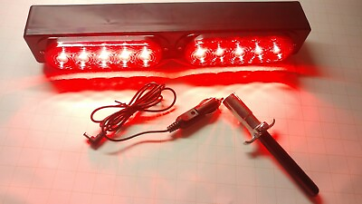 #ad #ad NEW Towaide TA12 Wireless Tow Lights 16quot; magnetic set Wrecker Rollback RED LED $180.00