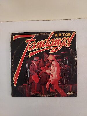 #ad Vinyl Record LP ZZ Top Fandango Vinyl VG Cover Fair Poor $8.75