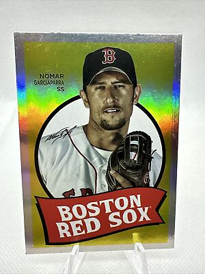 #ad 2023 Topps Archives Nomar Garciaparra #69T 10 Rainbow Foil Boston Red Sox $1.00