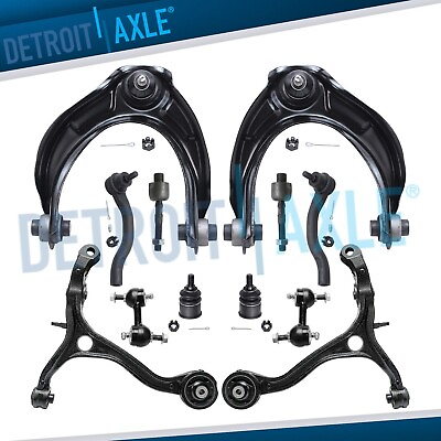 #ad 12pc Front Upper amp; Lower Control Arms Suspension Kit for 2008 2012 Honda Accord $204.52