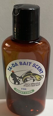 #ad NEW Bait Scent BY TA DA  Strong    Sweet Corn Fishing Oil 2 oz Bottle $10.12