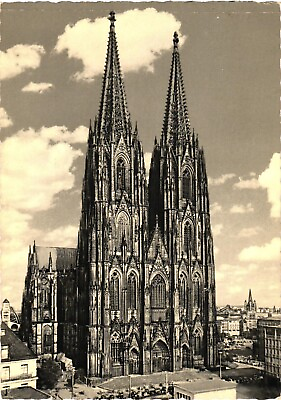 #ad The Cologne Cathedral Cologne On the Rhine River Cologne Germany Postcard $19.99