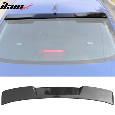 #ad Fits 22 24 Honda Civic Sedan 4Dr IKON Style Carbon Fiber Print Roof Spoiler ABS $61.99