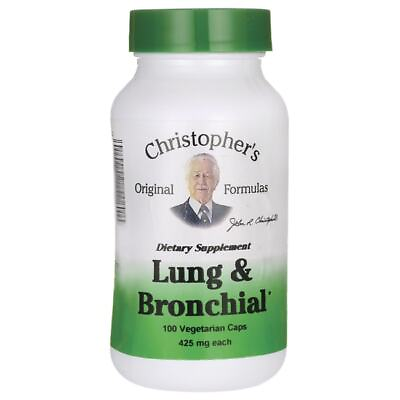#ad Dr. Christopher#x27;s Lung amp; Bronchial 100 Veg Caps $18.36