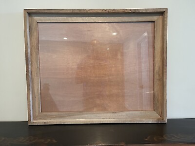 #ad Modern Walnut Picture Frame 22 x 28quot; ID American FarmHouse $130.00
