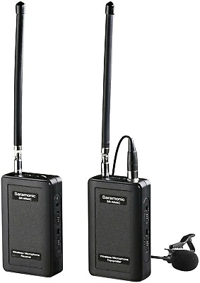 #ad Saramonic SR WM4C VHF Camera Mount Wireless Omni Lavalier Microphone System $36.00