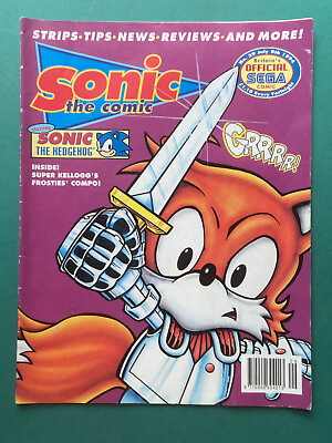 #ad Sonic The Comic #29 VG FN Fleetway Sega UK 1994 Lower Grade SEE DESC GBP 8.99