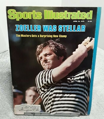 #ad Sports Illustrated April 1979 Zoeller Masters Golf Vintage $4.99