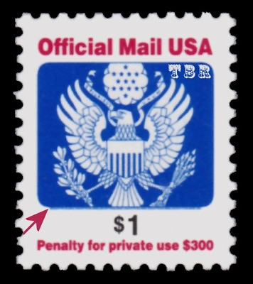 #ad O161 Official Mail $1 Dollar Great Seal Perf 11¼ Sheet Single 2006 MNH Buy Now $8.50
