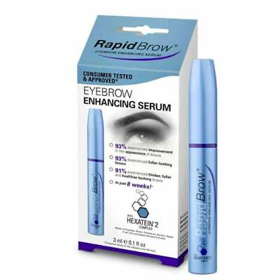 #ad RapidBrow Eyebrow Enhancing Serum 3mL 0.1 oz Exp: 10 2026 New in Box $13.49