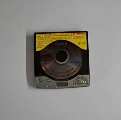 #ad Sony D V8000 Vintage Discman Japan Portable Video CD Player $80.00