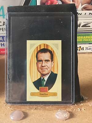 #ad 2012 Panini Golden Age Ty Cobb Mini Back Richard Nixon #138 $2.00
