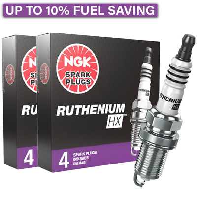 #ad 8 x NGK Ruthenium HX FR6BHX S Performance Upgrade for OEM Spark Plugs Iridium $144.97