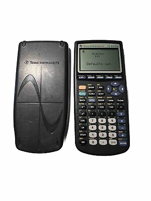 #ad Texas Instruments TI 83 Plus Graphing Calculator Black $17.77