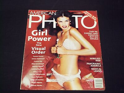 #ad 2001 MARCH APRIL AMERICAN PHOTO MAGAZINE CAROLINE RIBEIRO FRONT COVER L 1989 $39.99