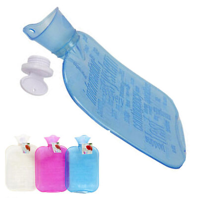 #ad 1Pc Hot Water Bag PVC Bottle Warm Relaxing Heat Cold Therapy Relieve Pain 44 Oz $7.53