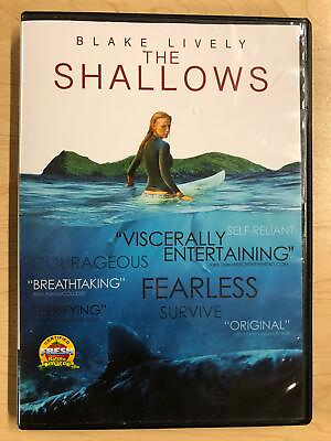#ad The Shallows DVD 2016 H0828 $1.99