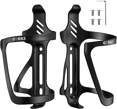 #ad Corki Cycles Left Side Load Water Bottle Cage Side Entry Bike Water Bottle for $28.58