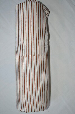 #ad Indian Handmade Striped Print 100 Yard Fabric Dressmaking Cotton Print 1422 $355.99