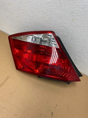 #ad 2008 2009 2010 Honda Accord Left Driver Lh Side Coupe Tail Light Oem 9638N DG1 $52.50