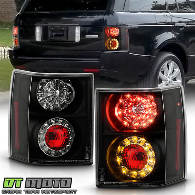 #ad Black 2003 2005 Land Rover Range Rover HSE Lumileds LED Tail Lights LeftRight $398.99