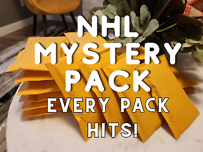 #ad MYSTERY PACK NHL HOCKEY CARDS LOT ALL PACK HITS JERSEY AUTO YOUNG GUNS 100 SOLD C $4.99