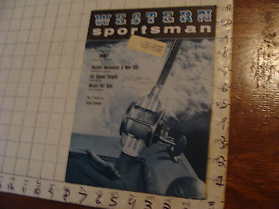 #ad HIGH GRADE Magazine: WESTERN SPORTSMAN april may 1957 new bait mexico hot spots $26.70