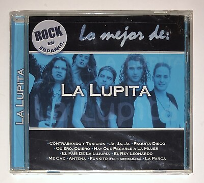 #ad CD La Lupita “Lo Mejor De Rock En Espanol” Grandes Exitos 2001 New amp; Sealed $14.99
