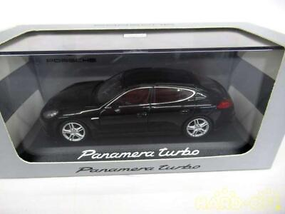 #ad Panamera Turbo 2013 1 43 Porsche Black Minicar $77.04