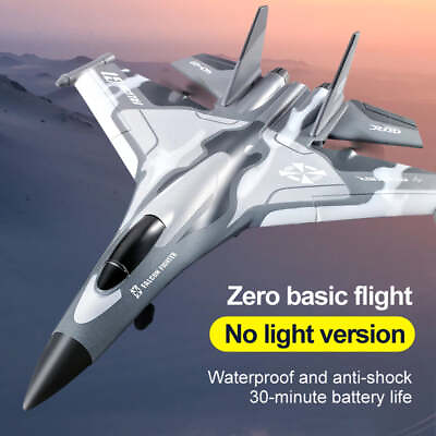 #ad Fighter Jet G1 2.4G With LED Lights RC Aircraft Flying Glider EPP $49.99