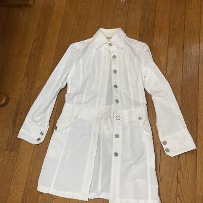 #ad Burberry white trench coat Size 38 ladies Fashion from Japan $142.65
