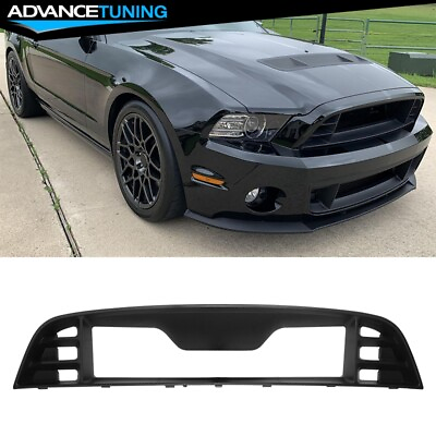 #ad Fits 10 14 Ford Mustang GT500 Front Bumper Upper Grille Factory Style PP Guard $129.99
