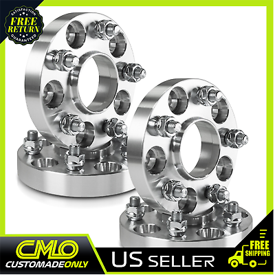 #ad 4pc 1quot; Hubcentric Wheel Spacers 5x120 For 2010 On Camaro Corvette C8 CTS ATS G8 $78.95
