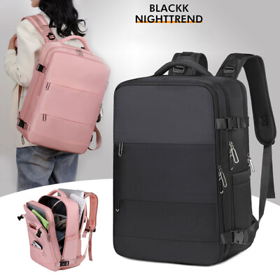 #ad Fashion Men Women Oxford School Waterproof Backpack Notebook Students Travel Bag $28.40