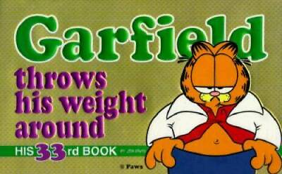 #ad Garfield Throws His Weight Around Paperback By Davis Jim GOOD $4.18